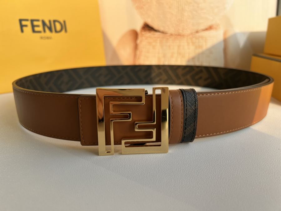FENDI belt FENDI “ F” “ ”Karl Largerfeld FF 3.5cm — Premium Replica — photo 5