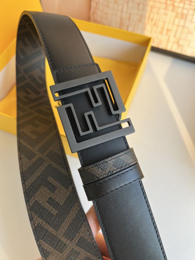FENDI belt FENDI “ F” “ ”Karl Largerfeld FF 3.5cm — 1:1 Replica — photo 3
