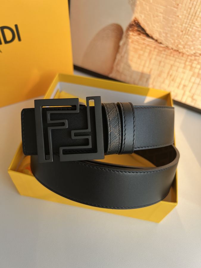 FENDI belt FENDI “ F” “ ”Karl Largerfeld FF 3.5cm — 1:1 Replica — photo 5