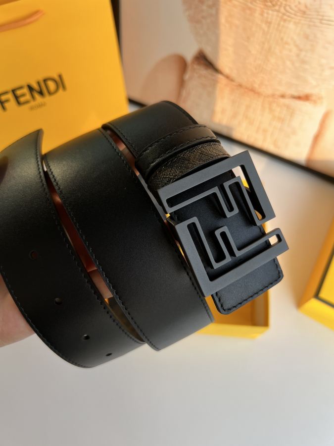 FENDI belt FENDI “ F” “ ”Karl Largerfeld FF 3.5cm — 1:1 Replica — photo 7