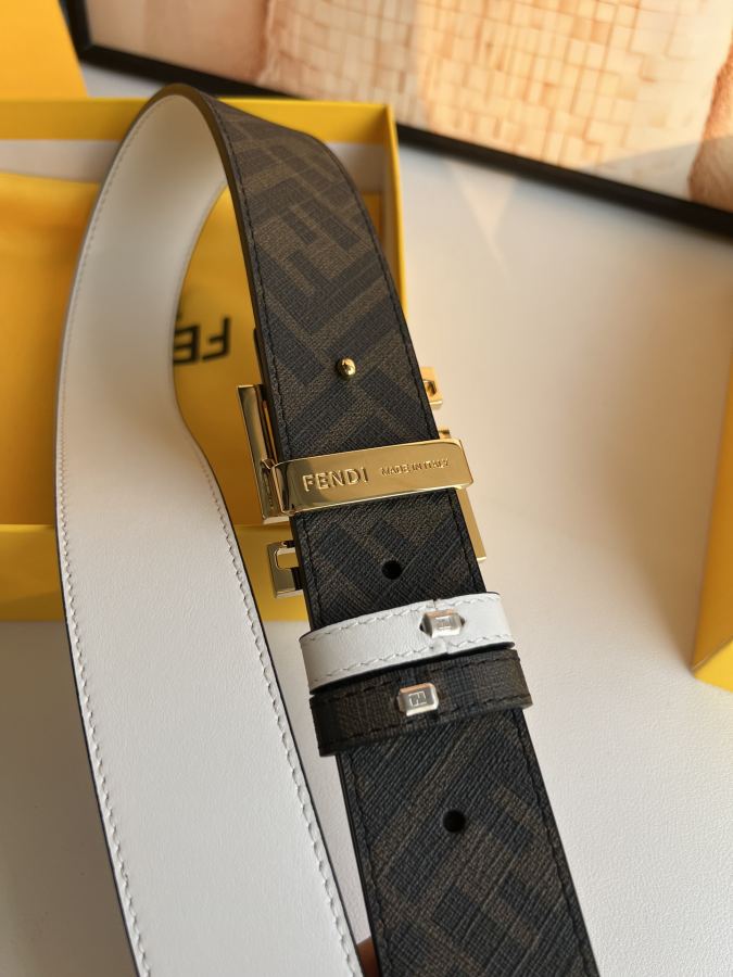 FENDI belt FENDI “ F” “ ”Karl Largerfeld FF 3.5cm — AAA Quality Replica — photo 4
