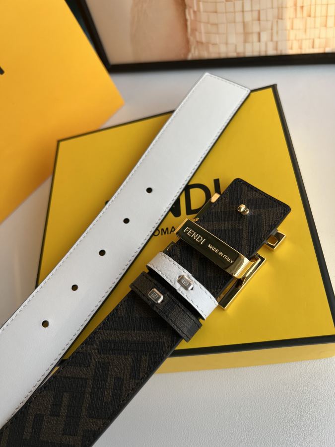 FENDI belt FENDI “ F” “ ”Karl Largerfeld FF 3.5cm — AAA Quality Replica — photo 8