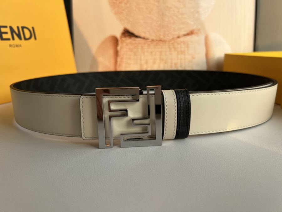 FENDI belt FENDI “ F” “ ”Karl Largerfeld FF Skeleton FF 3 5cm — 1:1 Replica For Sale