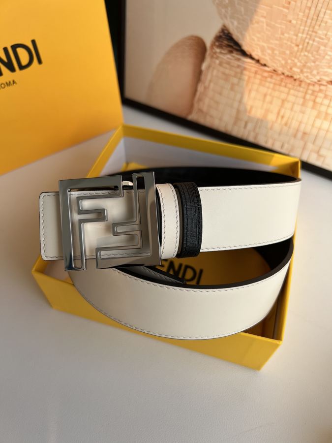 FENDI belt FENDI “ F” “ ”Karl Largerfeld FF Skeleton FF 3 5cm — 1:1 Replica For Sale — photo 5