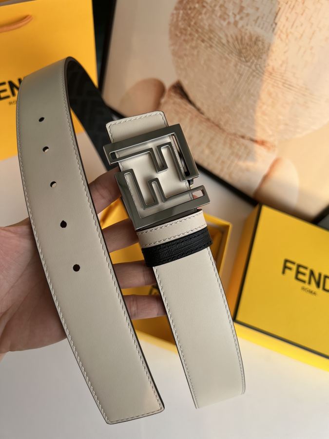 FENDI belt FENDI “ F” “ ”Karl Largerfeld FF Skeleton FF 3 5cm — 1:1 Replica For Sale — photo 6