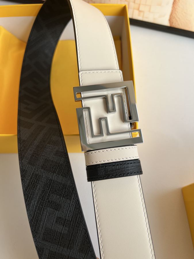 FENDI belt FENDI “ F” “ ”Karl Largerfeld FF Skeleton FF 3 5cm — 1:1 Replica For Sale — photo 3