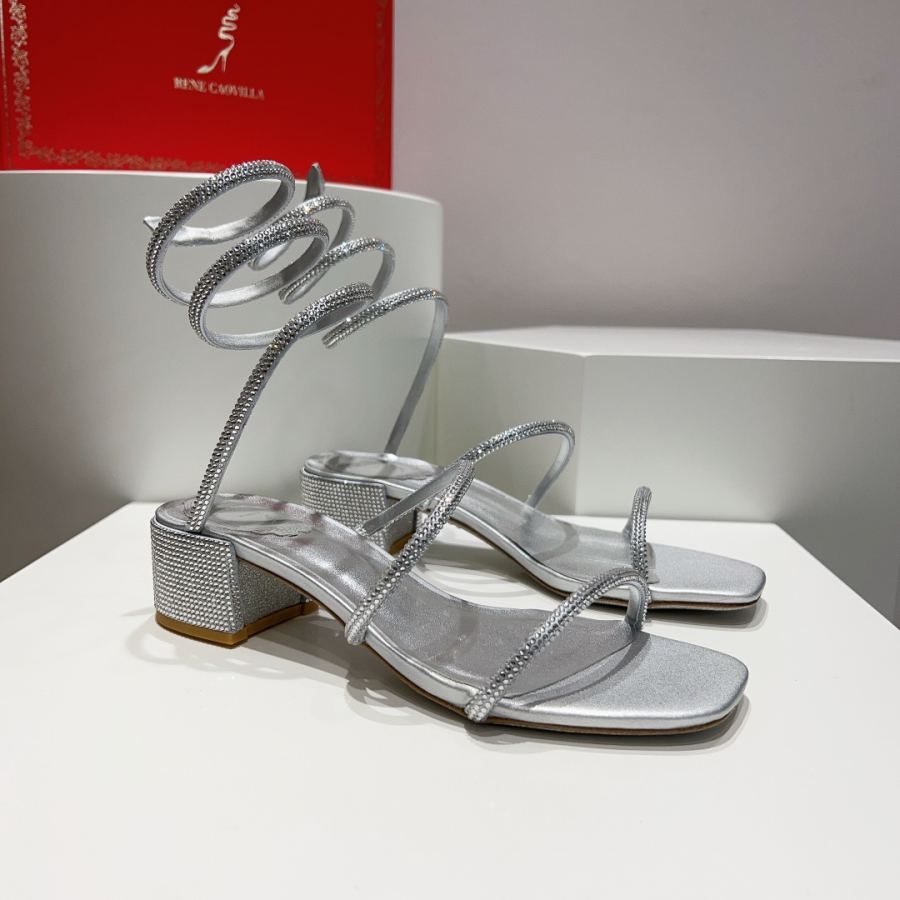 Rene Caovilla women's shoes Rᴇɴᴇ Cᴀᴏᴠɪʟʟᴀ | 2023s𝐒 RC CLEO Series 〰 — 1:1 Replica For Sale — photo 3