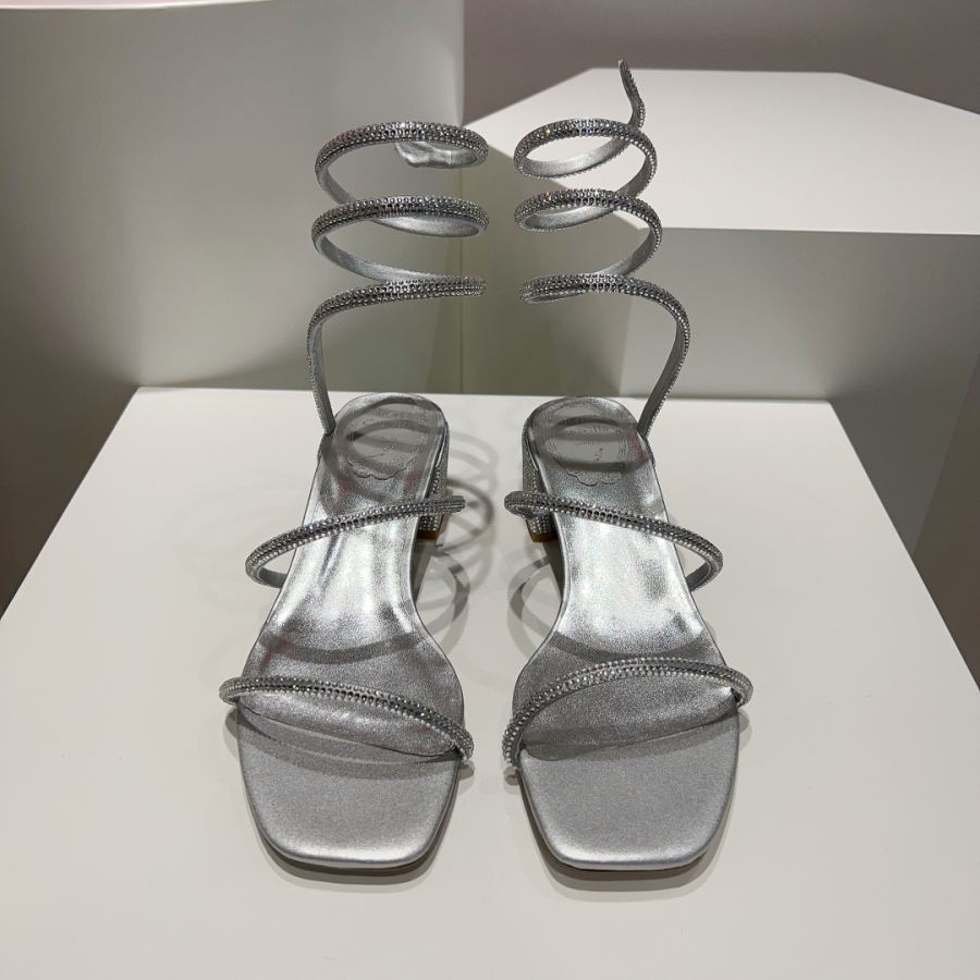 Rene Caovilla women's shoes Rᴇɴᴇ Cᴀᴏᴠɪʟʟᴀ | 2023s𝐒 RC CLEO Series 〰 — 1:1 Replica For Sale