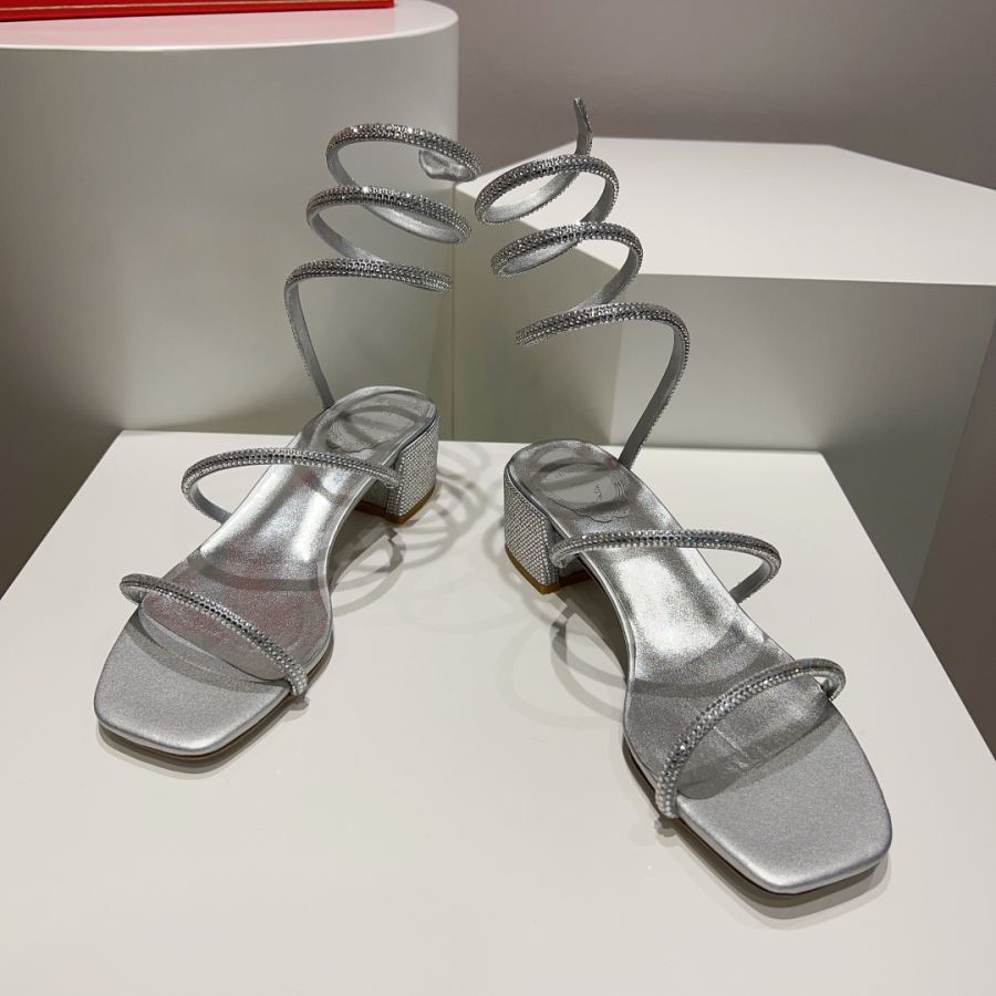 Rene Caovilla women's shoes Rᴇɴᴇ Cᴀᴏᴠɪʟʟᴀ | 2023s𝐒 RC CLEO Series 〰 — 1:1 Replica For Sale — photo 4