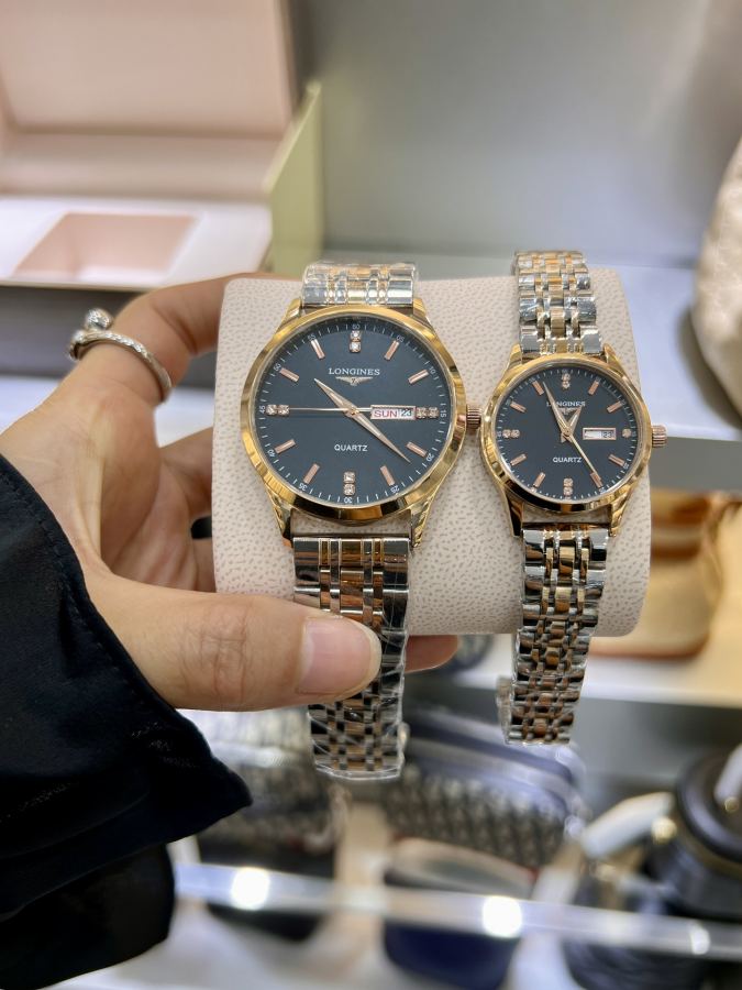 Longines Watches Longines Couple Watches quartzmovement 316 L case 40mm 30mm 8mm — Premium Replica — photo 3