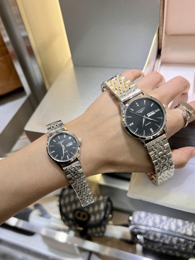 Longines Watches Longines Couple Watches quartzmovement 316 L case 40mm 30mm 8mm — Premium Replica — photo 7