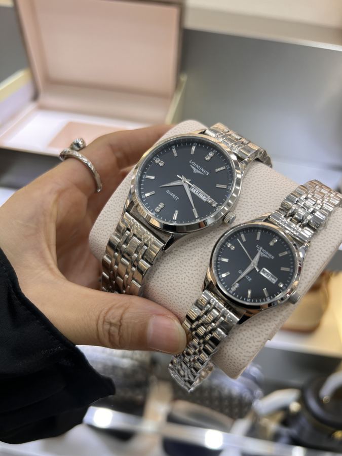 Longines Watches Longines Couple Watches quartzmovement 316 L case 40mm 30mm 8mm — Premium Replica — photo 2