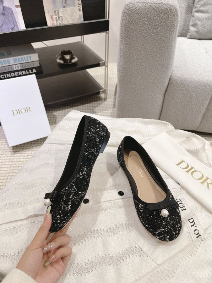 Dior women's shoes Dior｜24 early spring new ballet shoes — 1:1 Replica — photo 3