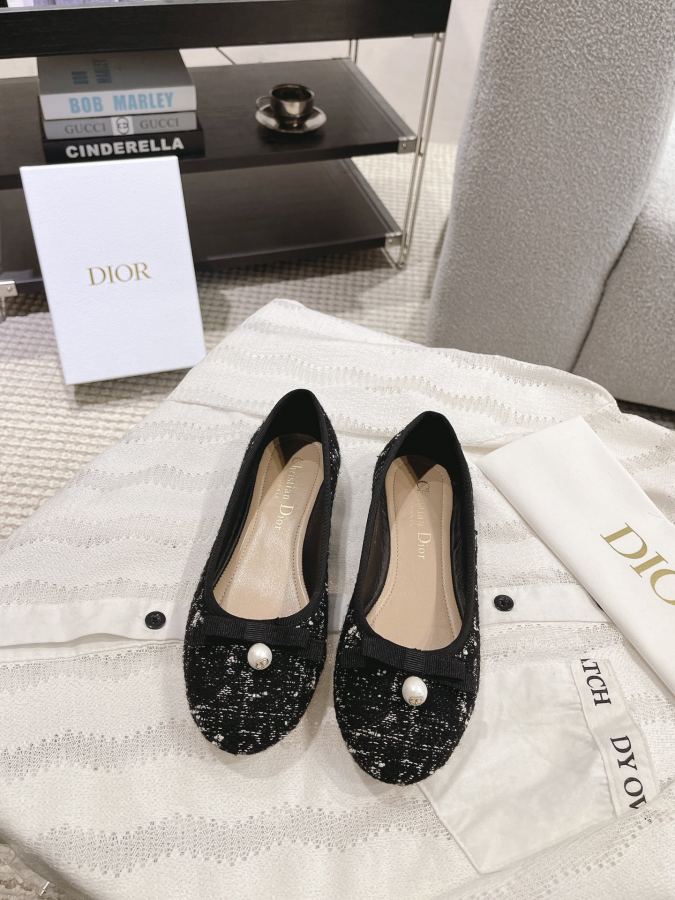 Dior women's shoes Dior｜24 early spring new ballet shoes — 1:1 Replica