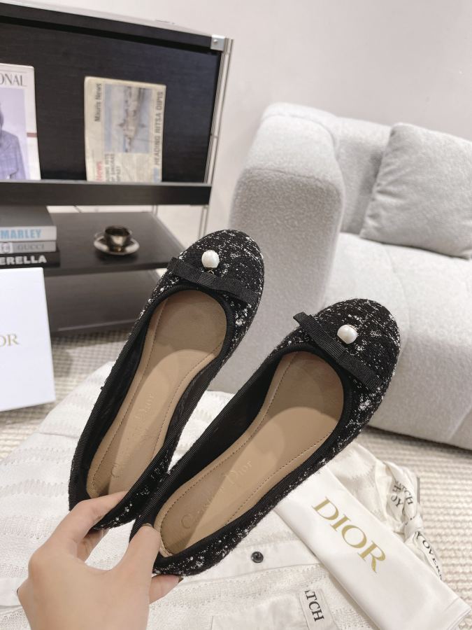 Dior women's shoes Dior｜24 early spring new ballet shoes — 1:1 Replica — photo 9