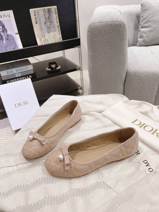 Dior women's shoes Dior｜24 early spring new ballet shoes — AAA Quality Replica — photo 3