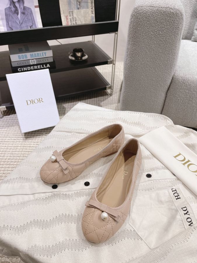 Dior women's shoes Dior｜24 early spring new ballet shoes — AAA Quality Replica — photo 9