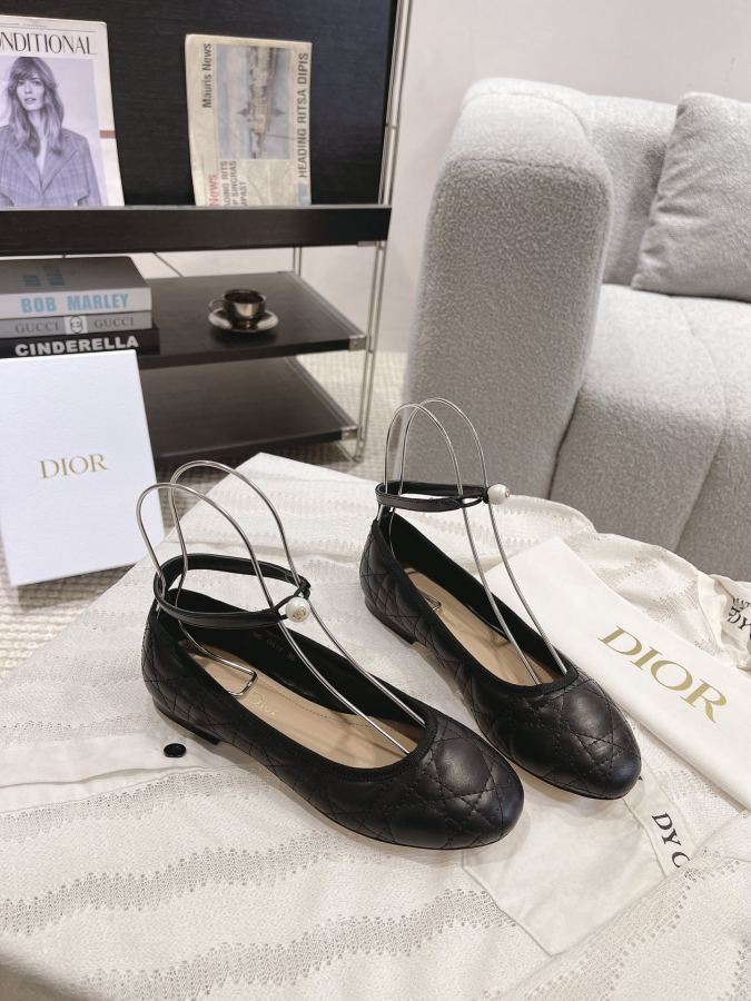 Dior women's shoes Dior｜24 early spring new ballet shoes — 1:1 Replica For Sale — photo 8