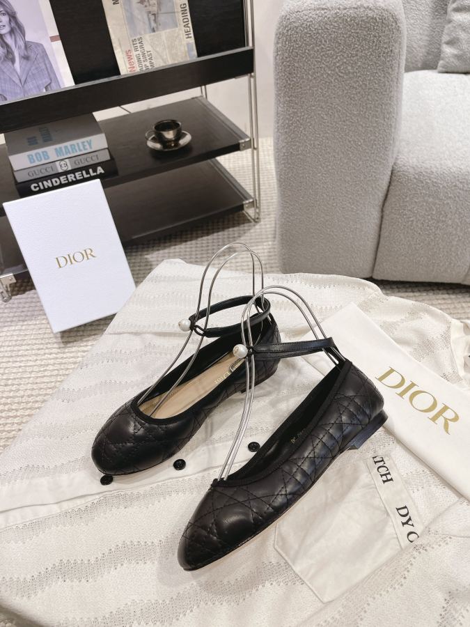 Dior women's shoes Dior｜24 early spring new ballet shoes — 1:1 Replica For Sale — photo 7