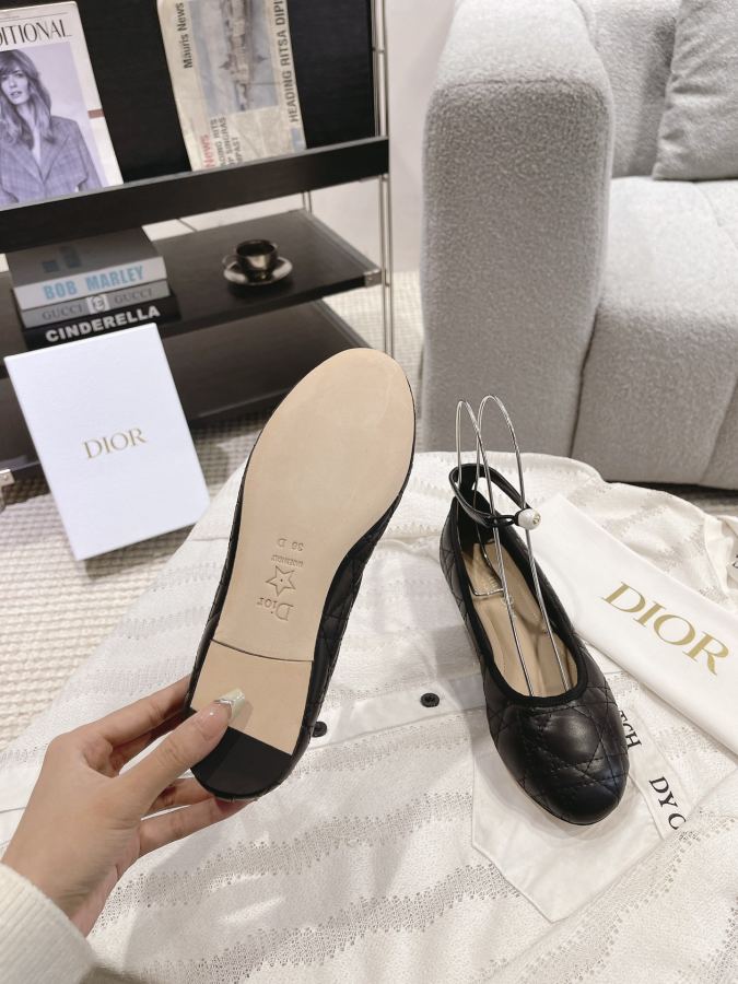 Dior women's shoes Dior｜24 early spring new ballet shoes — 1:1 Replica For Sale — photo 6