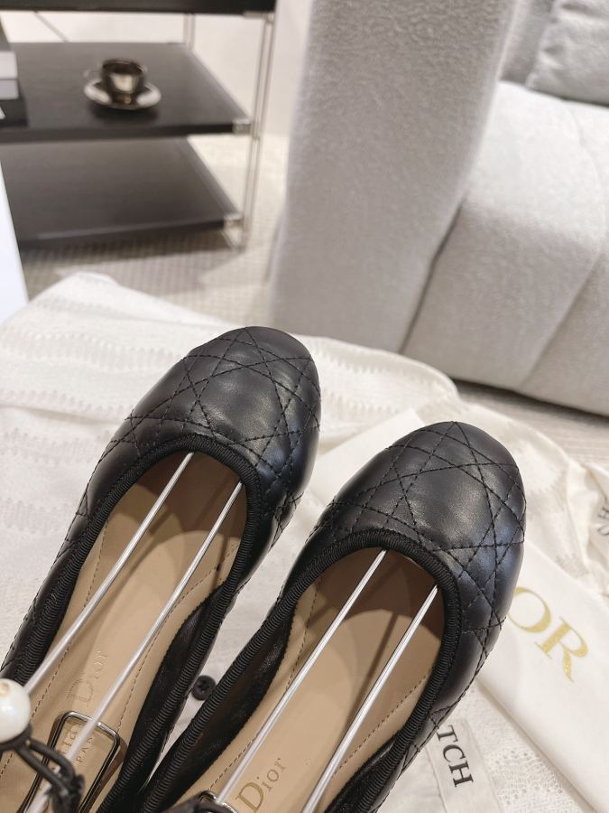 Dior women's shoes Dior｜24 early spring new ballet shoes — 1:1 Replica For Sale — photo 5