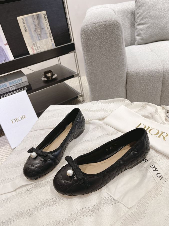 Dior women's shoes Dior｜24 early spring new ballet shoes — 1:1 Replica — photo 3