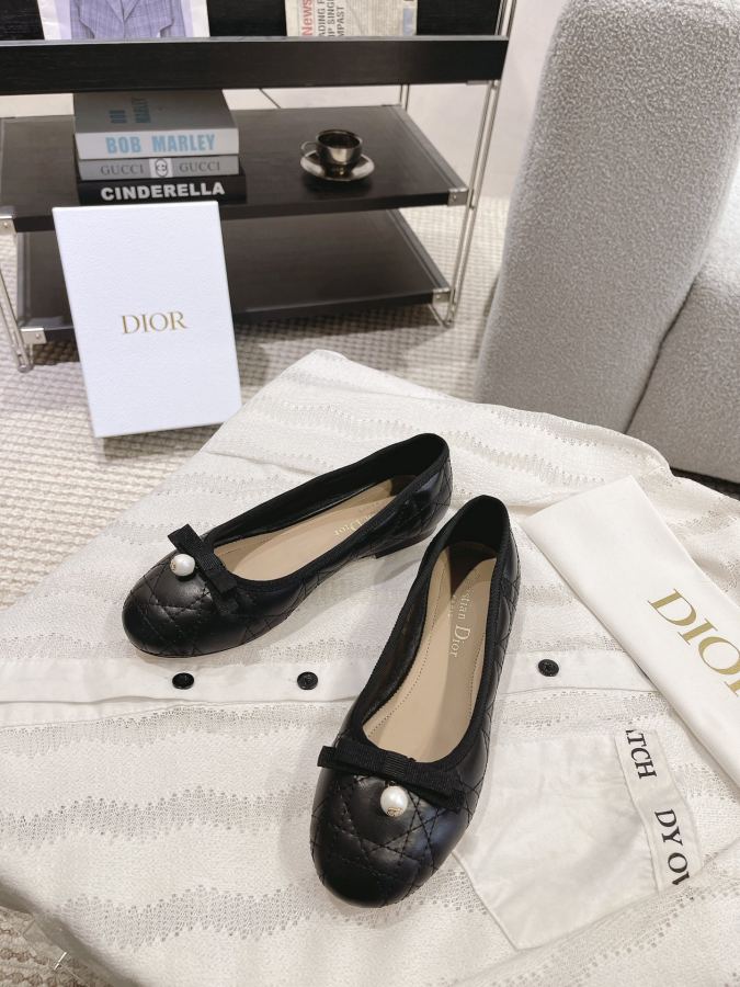 Dior women's shoes Dior｜24 early spring new ballet shoes — 1:1 Replica — photo 8