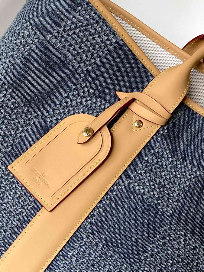 Briefcase N40702 WEEKEND TOTE 43 x 34 x 17 5 x Damier Denim 3 D — Premium Replica — photo 5