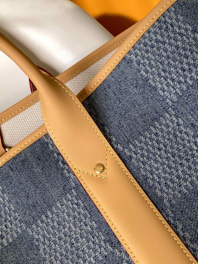 Briefcase N40702 WEEKEND TOTE 43 x 34 x 17 5 x Damier Denim 3 D — Premium Replica — photo 6
