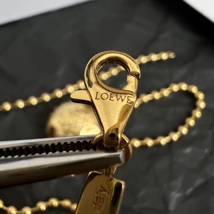 Loewe Jewelry L0 EWE Anagram LOEWE ZP replica — photo 9