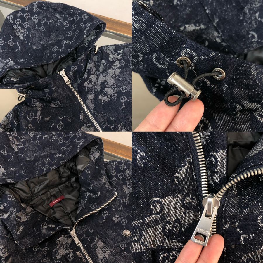Gucci down jacket GUCCI 25 Logo — 1:1 Replica — photo 6
