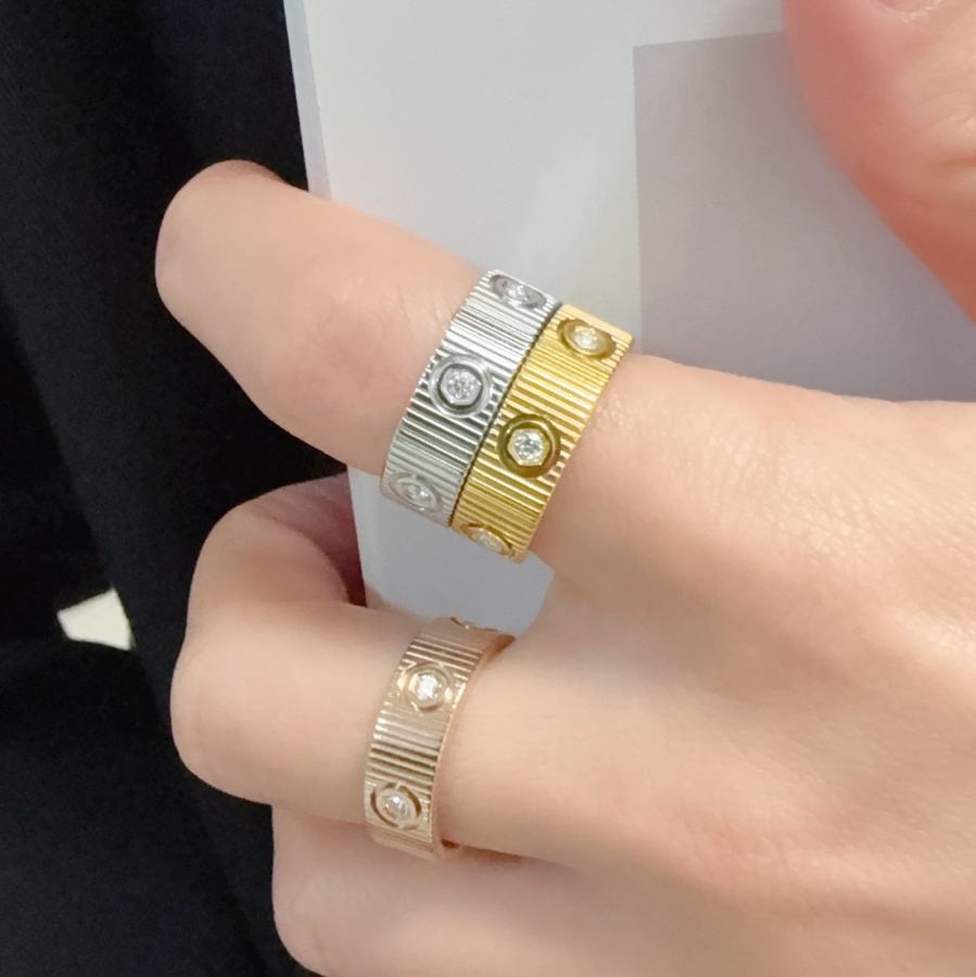 Cartier Jewelry New Cartier 14Ｋ 6-7-8-9-10 — 1:1 Replica