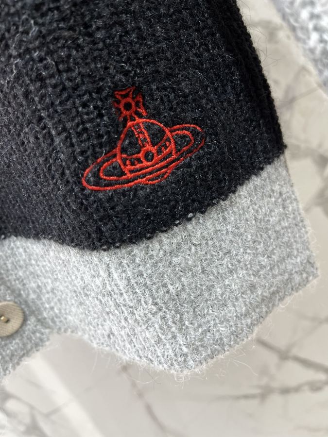 Vivienne Westwood Women 𝐕𝐢𝐯𝐢𝐞𝐧𝐧* Queen Mother West retro love printed knitted — 1:1 Replica For Sale — photo 5