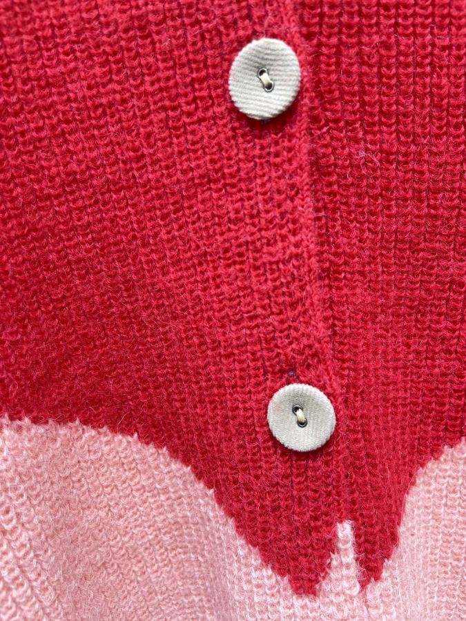 Vivienne Westwood Women 𝐕𝐢𝐯𝐢𝐞𝐧𝐧* Queen Mother West retro love printed knitted — 1:1 Replica — photo 6