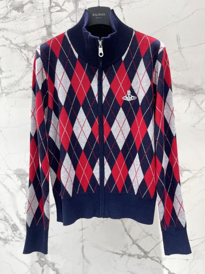 Vivienne Westwood Women 𝐕𝐢𝐯𝐢𝐞𝐧𝐧* Queen Mother West New Contrast Color Plaid — Premium Replica — photo 2
