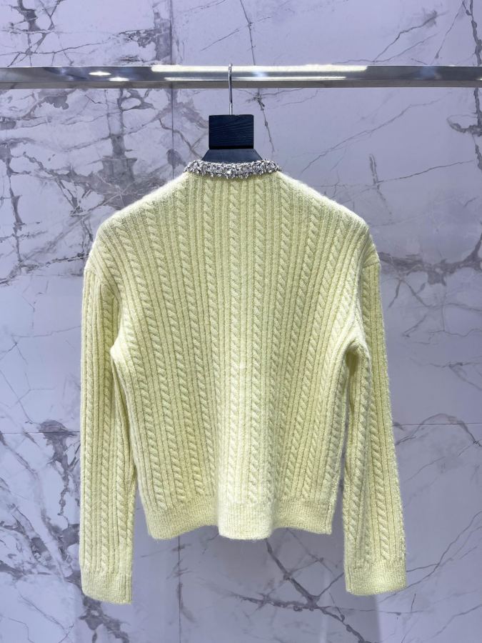 self-portrait Women 𝘀𝗲𝗹𝗳-𝗽𝗼𝗿𝘁𝗿𝗮𝗶* sp cream yellow diamond-embellished — 1:1 Replica — photo 9