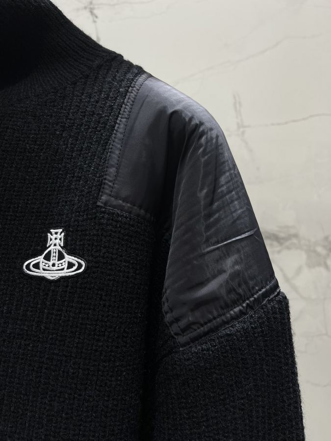 Vivienne Westwood Women 𝐕𝐢𝐯𝐢𝐞𝐧𝐧* Queen Mother New Button Large Lapel Sweater — 1:1 Replica — photo 4