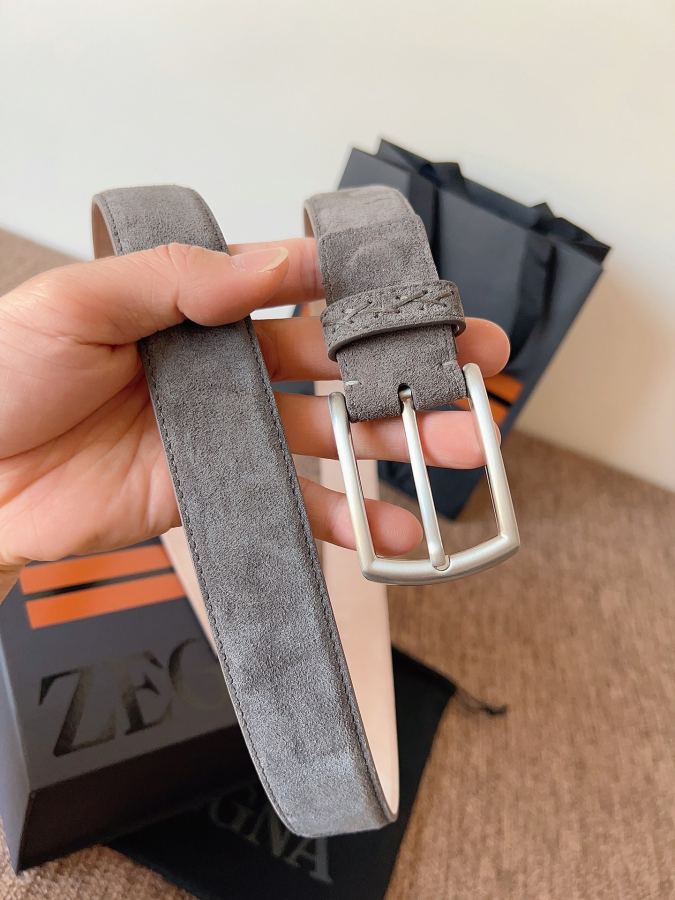 ZEGNA belt Zegna Luxury Leisurewear Triple Stitch™ 3.5 — 1:1 Replica — photo 3