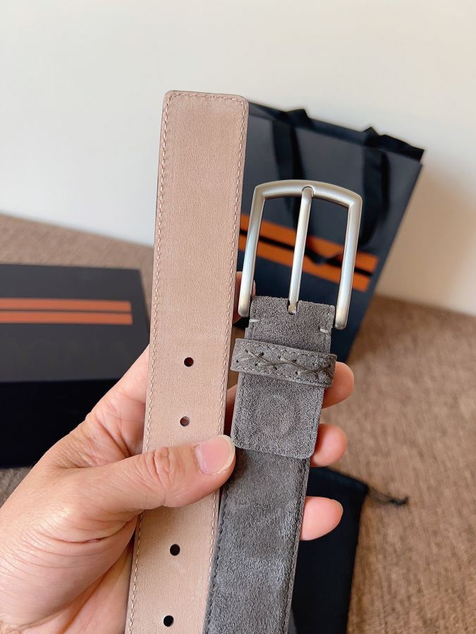ZEGNA belt Zegna Luxury Leisurewear Triple Stitch™ 3.5 — 1:1 Replica