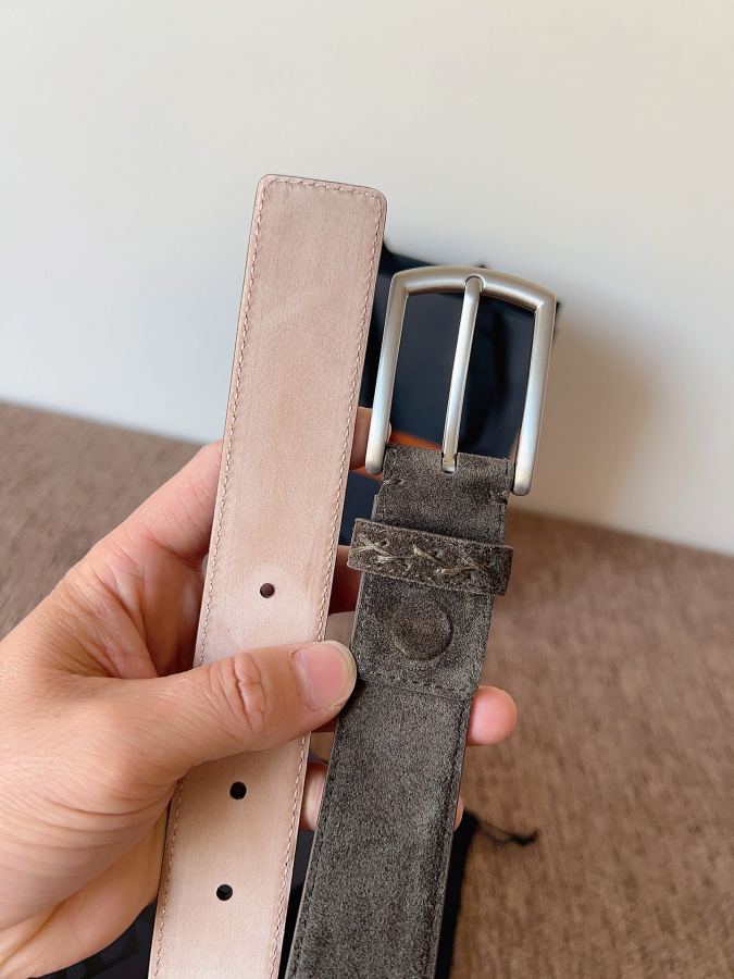 ZEGNA belt Zegna Luxury Leisurewear Triple Stitch™ 3.5 — 1:1 Replica — photo 8