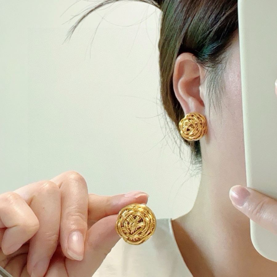 Loewe Jewelry New LOEWE L0 EWE Anagram LOEWE ZP — AAA Quality Replica