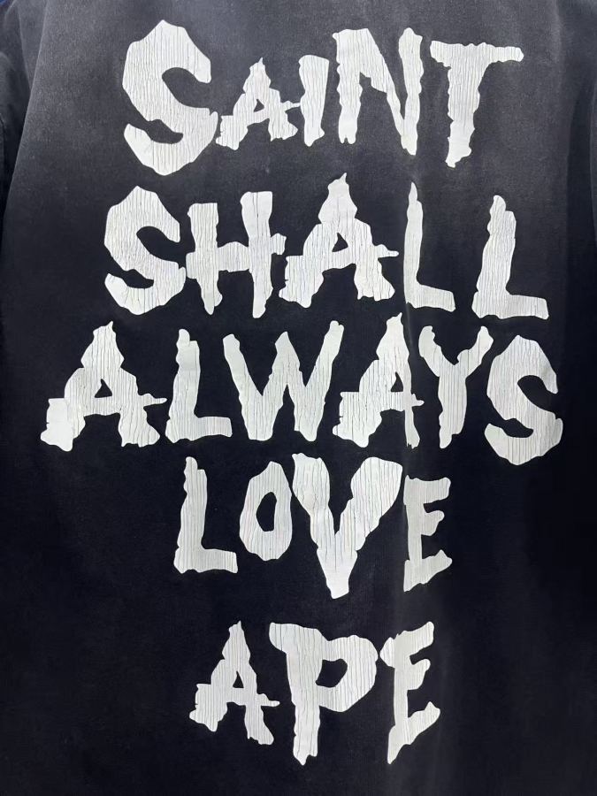 Bape Clothes GZC SB1110# BAPE × SAINT Mxxxxxx T S-M-L-XL — 1:1 Replica For Sale — photo 7