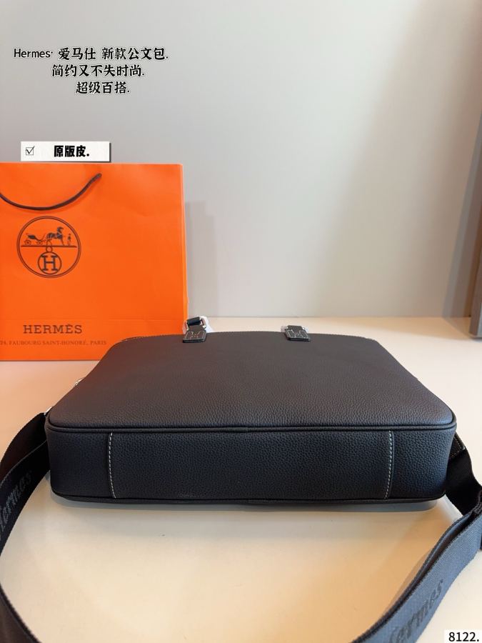 Hermes taske Hermes Herre logo 37*7*30cm — photo 8