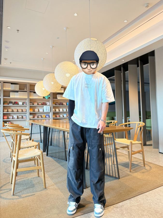 MIUMIU uomo MIU 2026 Nuovo! LOGO,.:M-3 XL — photo 5