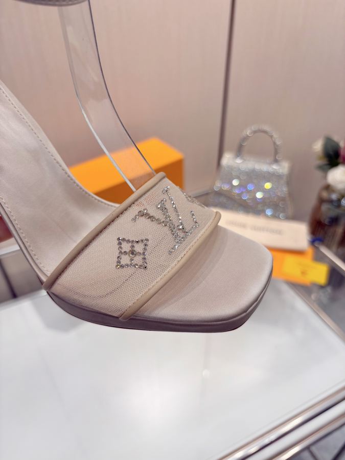 LV women's shoes L’s new spring/summer 2026｜hot-drilled high-heeled sandals are so beautiful — AAA Quality Replica — photo 7