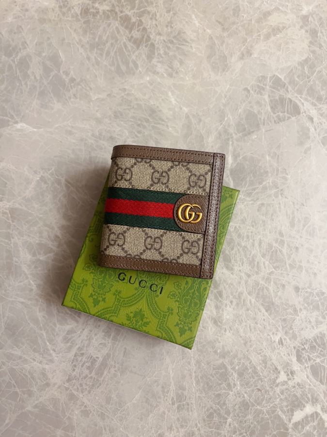Short wallet Gucci O phidia Ophidia GG Supreme — 1:1 Replica For Sale — photo 8