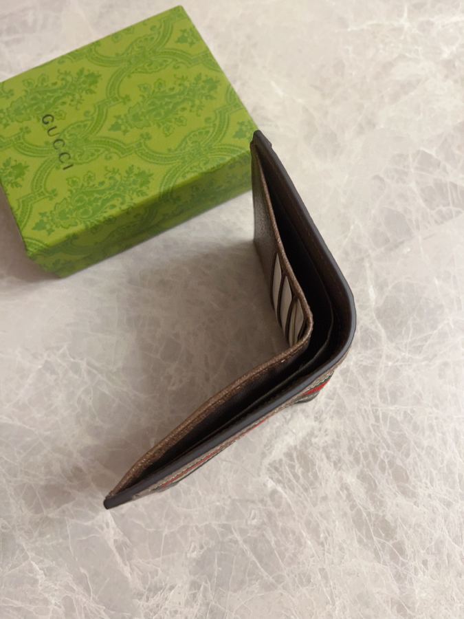 Short wallet Gucci O phidia Ophidia GG Supreme — 1:1 Replica For Sale — photo 6