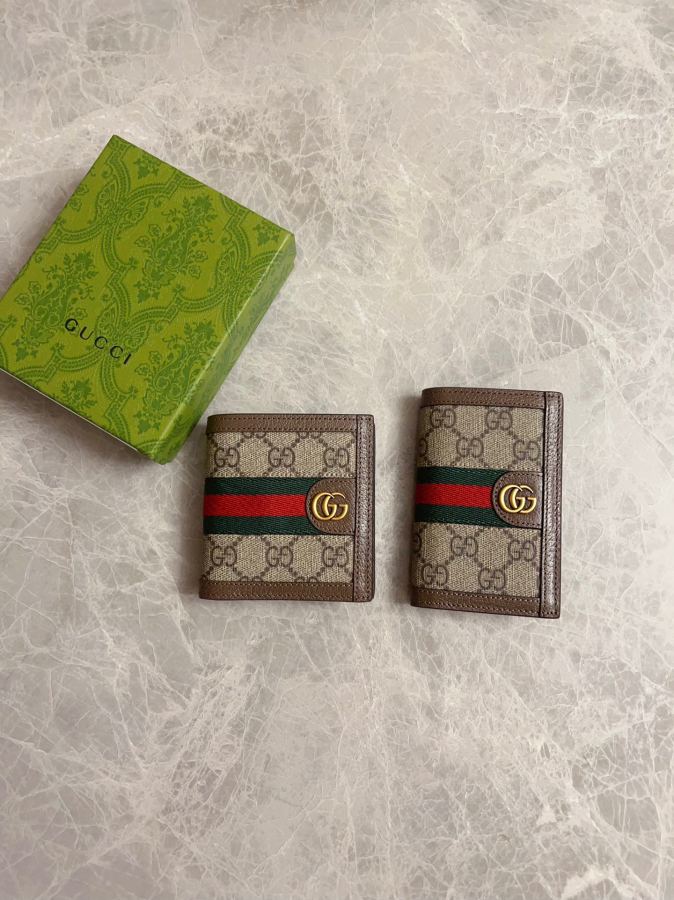Short wallet Gucci O phidia Ophidia GG Supreme — 1:1 Replica For Sale — photo 7