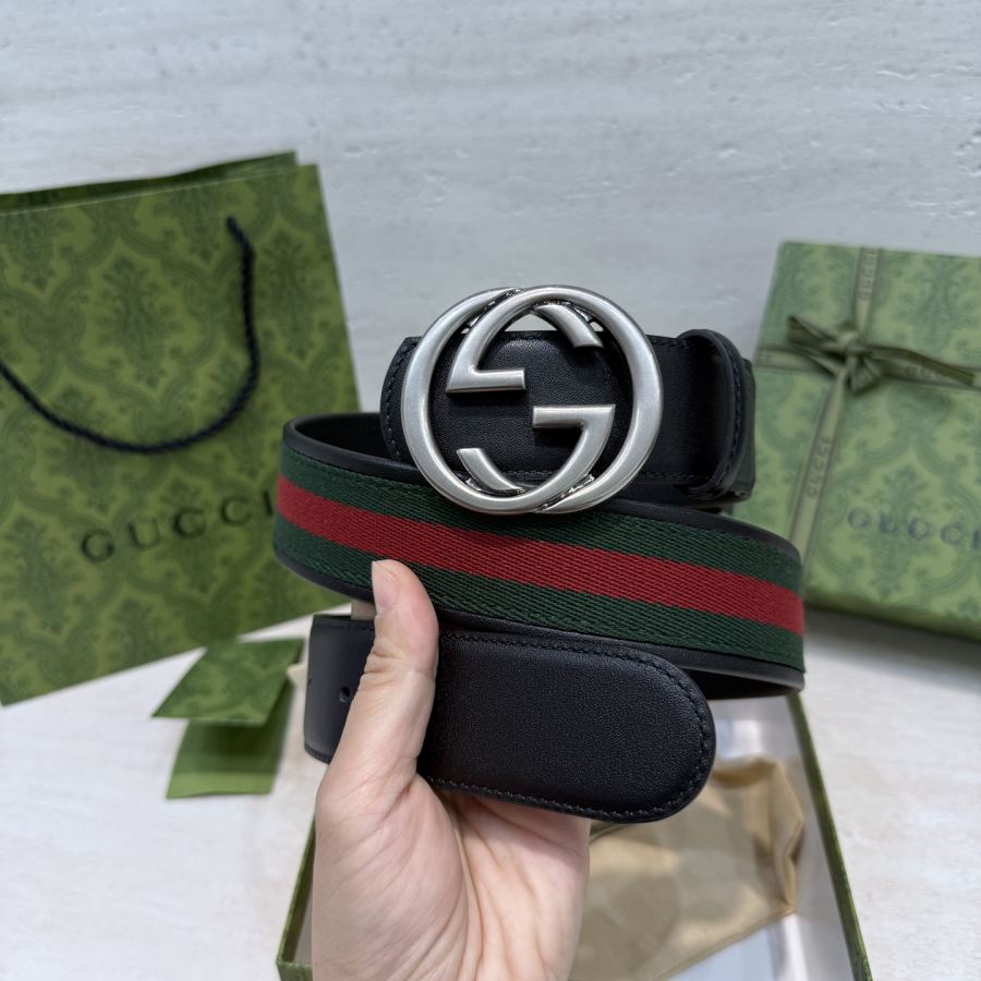 GUCCI belt Gucci 2026 G GG 4cm — Premium Replica — photo 2