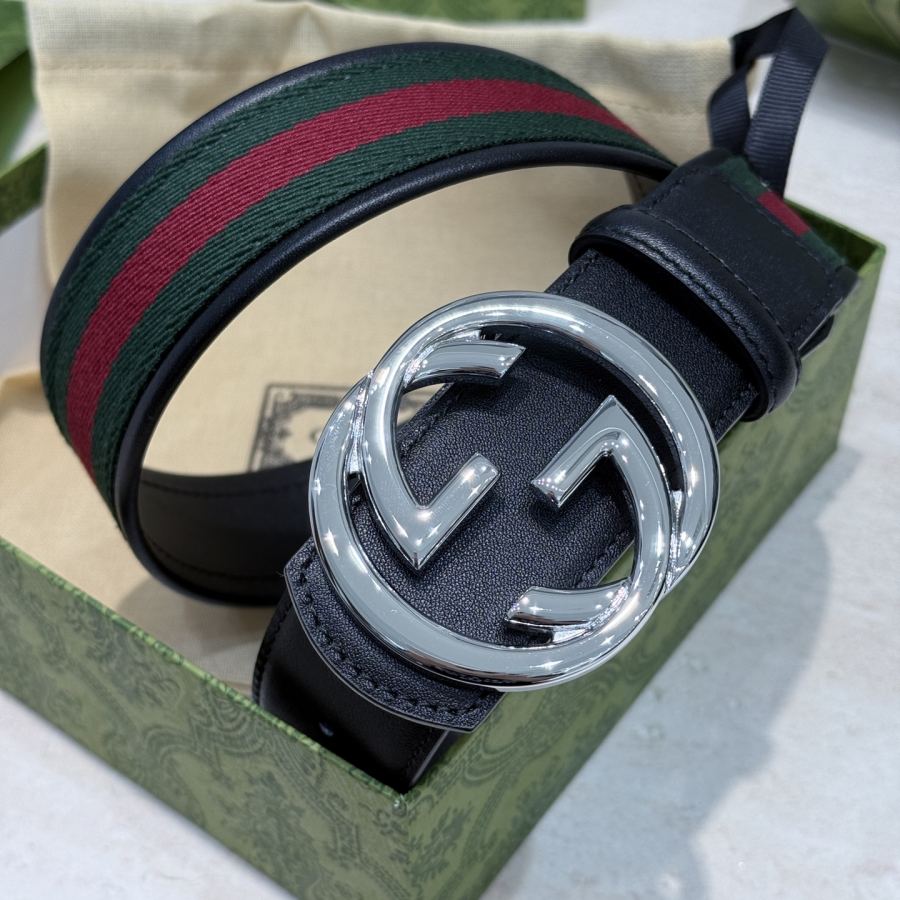 GUCCI belt Gucci 2026 G GG 4cm — 1:1 Replica — photo 4